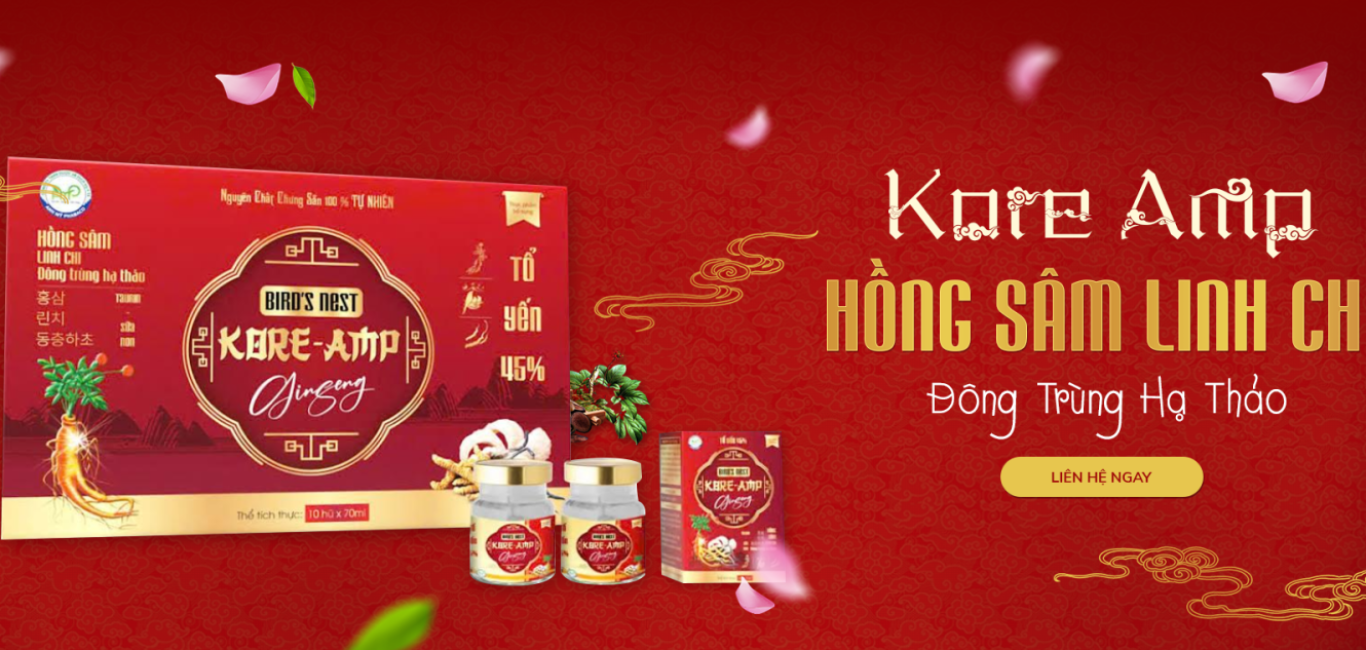 HỒNG SÂM YẾN KORE-AMP